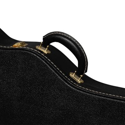 Gibson ギブソン ASLFTCASE-PB-LPS Lifton Historic Black/Goldenrod Hardshell Case, Les Paul エレキギター用ハードケース ケース取手画像