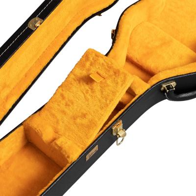 Gibson ギブソン ASLFTCASE-PB-LPS Lifton Historic Black/Goldenrod Hardshell Case, Les Paul エレキギター用ハードケース ケース内部画像