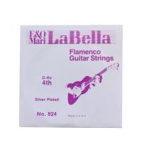 La Bella ラベラ 820 Elite Flamenco 4弦 フラメンコギター弦 バラ弦 シルバープレーテッド