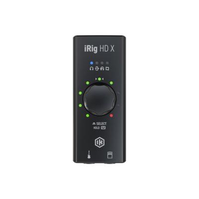 IK Multimedia アイケーマルチメディア iRig HD X ギター用モバイルデジタルインターフェイス オーディオインターフェース