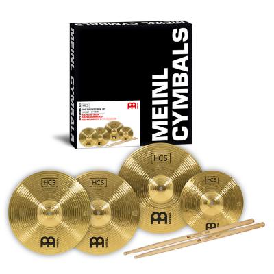 MEINL マイネル HCS1314+10S Cymbal Set シンバル スティックセット