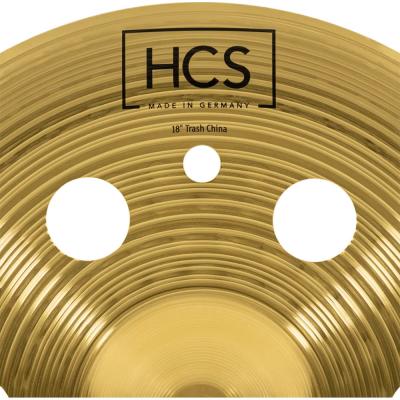 MEINL マイネル HCS18TRCH 18” Trash China チャイナシンバル 表ロゴ