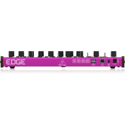 BEHRINGER ベリンガー EDGE Analog Percussion Synthesizer ドラムベースマシン セミモジュラーシンセサイザー 背面パネル