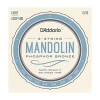 D’Addario EJ73 Mandolin Strings Phosphor Bronze Light 10-38 マンドリン弦