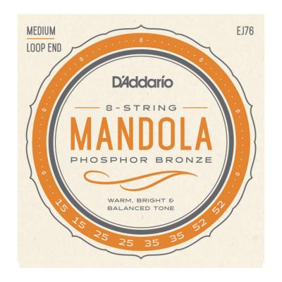 D’Addario ダダリオ EJ76 Mandola/Medium Phosphor Bronze マンドラ弦