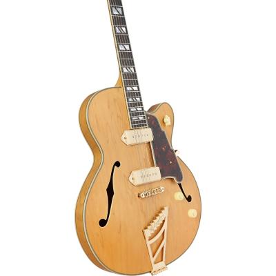 D’Angelico ディアンジェリコ Deluxe 59 Satin Honey エレキギター フルアコ ボディ画像