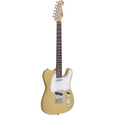 SX Guitars ED2 BSB エレキギター ボディサイドからトップ