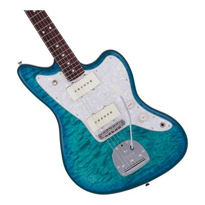 Fender フェンダー 2024 Collection Made in Japan Hybrid II Jazzmaster RW Quilt Aquamarine エレキギター ジャズマスター ボディ