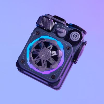 MUZEN MW-PVXLI GRAY Cyber Cube Premium Bluetoothスピーカー グレー 全体イメージ