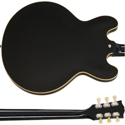 Gibson ギブソン ES-335 Vintage Ebony エレキギター ボディバック画像