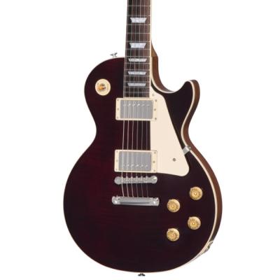 Gibson ギブソン Les Paul Standard 50s Figured Top Translucent Oxblood エレキギター ボディトップ画像