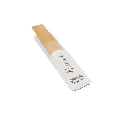 D’Addario Woodwinds ダダリオ ウッドウィンズ アルトサックス リード 10枚入り 硬さ:3+ ダダリオ オーガニックス レゼルヴ 透明プラスチック袋