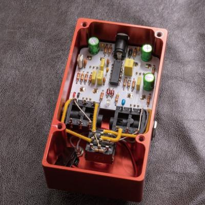 Altero Custom Guitars アルテロ カスタム ギターズ Mag Distortion HAND WIRED ディストーション ギターエフェクター 基盤画像