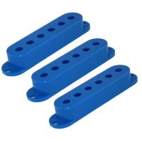 ALLPARTS オールパーツ PC-0406-027 Set Of 3 Blue Pickup Covers For Stratocaster ピックアップカバー ブルー 3個セット