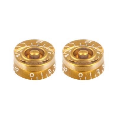 ALLPARTS オールパーツ PK-0130-032 Gold Speed Knobs コントロールノブ スピードノブ 2個セット