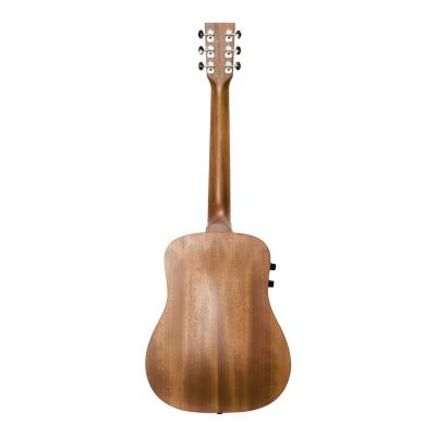 ミニギター エレアコ S.YAIRI YM-02E MH マホガニー ミニアコースティックギター ピックアップ付き バック画像