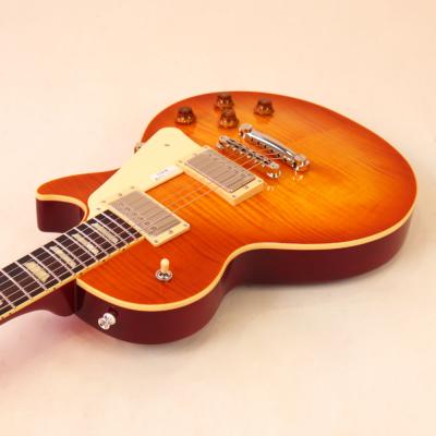 フジゲン エレキギター FUJIGEN FGN NLS200RFM FCB 01 Neo Classic ボディトップ、トグルスイッチ側サイド