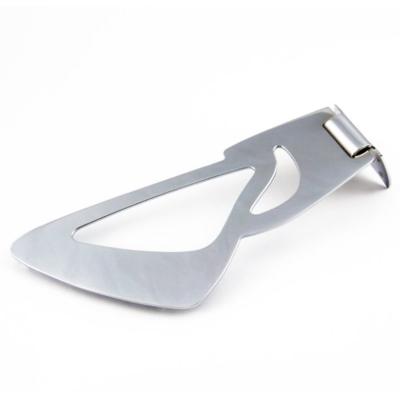 ABM エービーエム ABM1266C テールピース トラピーズタイプ ギターパーツ サイドからのアングル