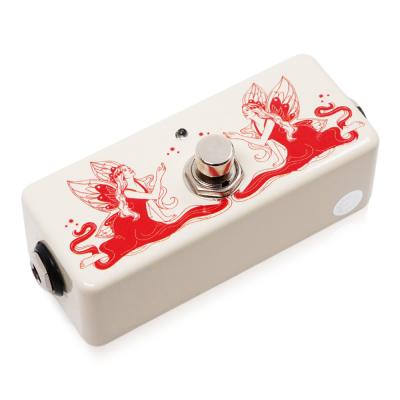 Red Witch Pedals OPIA ファズ ギターエフェクター フットスイッチ側サイドからのアングル