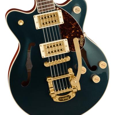 GRETSCH グレッチ G2657TG Streamliner Center Block Jr. Double-Cut with Bigsby and Gold Hardware FSR MDSPH エレキギター セミアコギター ボディ画像