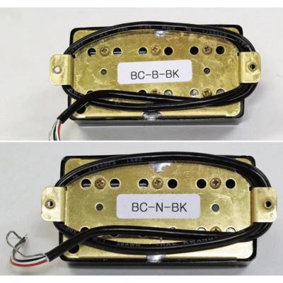 Railhammer Pickups レールハンマーピックアップス Billy Corgan Signature Black Set ブリッジ ネックセット ハムバッカー エレキギター ピックアップ 本体裏画像