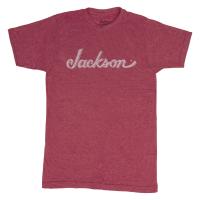 Jackson ジャクソン Logo Men’s T-Shirt Heather Red Lサイズ 半袖 Tシャツ