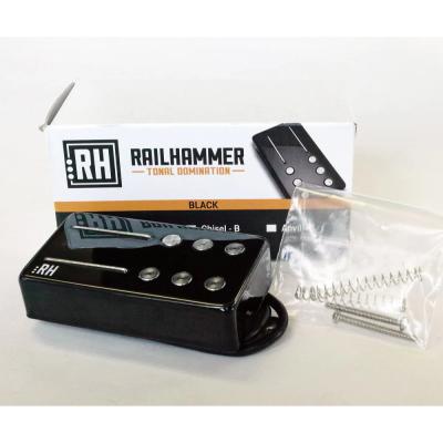 Railhammer Pickups レールハンマーピックアップス Hyper Vintage Black Set ブリッジ ネックセット ハムバッカー エレキギター ピックアップ 元箱、付属品