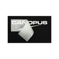 CANOPUS カノウプス Logo Sticker 大 白 デカール ロゴステッカー