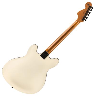 Fender フェンダー Tom DeLonge Starcaster RW BHW Satin Olympic White エレキギター ボディバック画像