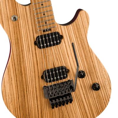 EVH イーブイエイチ Wolfgang WG Standard Exotic Zebrawood Natural エレキギター ピックアップ、ブリッジ