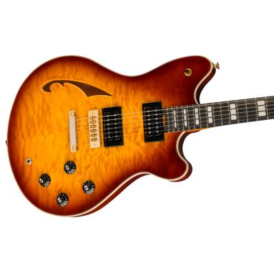 EVH イーブイエイチ SA-126 Special QM Tobacco Sunburst エレキギター ボディ画像1