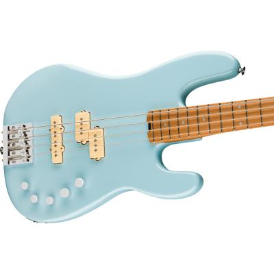 Charvel シャーベル Pro-Mod San Dimas Bass PJ IV Sonic Blue エレキベース ボディトップ画像