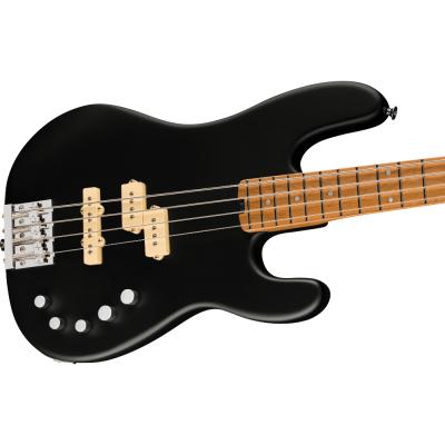 Charvel シャーベル Pro-Mod San Dimas Bass PJ IV Satin Black エレキベース ボディトップ画像