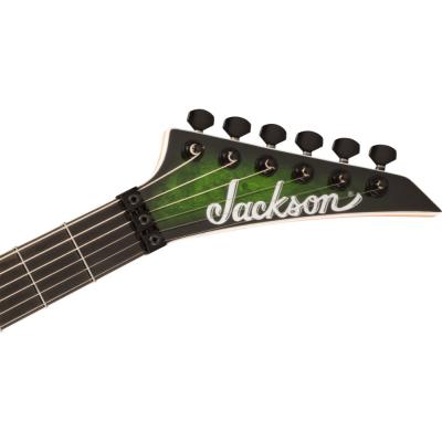Jackson ジャクソン Pro Plus Series Dinky DKAQ Emerald Green エレキギター ヘッド画像