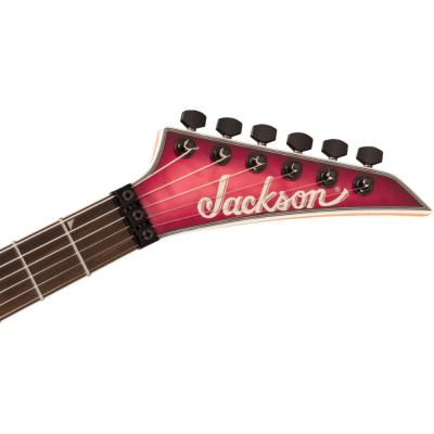 Jackson ジャクソン Pro Plus Series Soloist SLA3Q Fuschia Burst エレキギター ヘッド画像