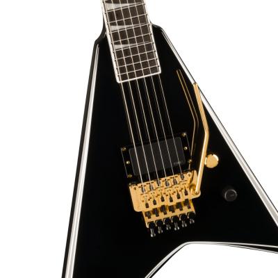 Jackson ジャクソン Concept Series Limited Edition Rhoads RR24 FR H Black with White Pinstripes エレキギター ピックアップ、ブリッジ