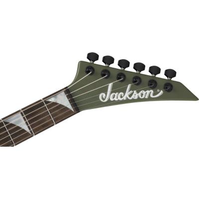 Jackson ジャクソン American Series Soloist SL2 HT Matte Army Drab エレキギター ヘッド表