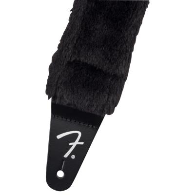 Fender フェンダー Poodle Polyester Strap Black ブルー ギターストラップ ストラップエンド