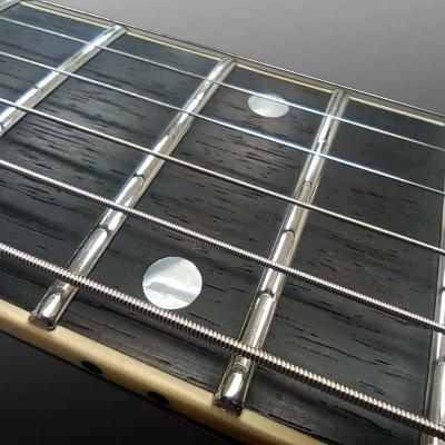 GRECO グレコ GL-AT Brown Sunburst フルアコースティックギター エレキギター 指板画像
