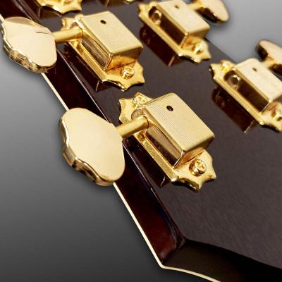 GRECO グレコ GL-AT Brown Sunburst フルアコースティックギター エレキギター ペグ画像