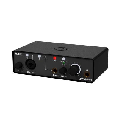 Steinberg スタインバーグ IXO12 B USBオーディオインターフェース イグゾー ブラック 全体像