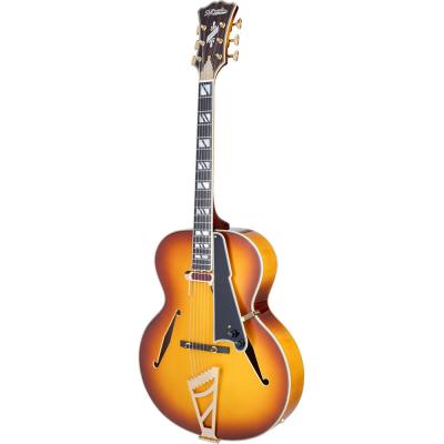 D’Angelico ディアンジェリコ Excel Style B Dark Iced Tea Burst エレキギター フルアコ ボディトップ