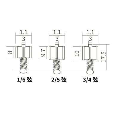 SCUD スカッド HK-48SS ムスタングタイプ用サドルセット サイズ図画像