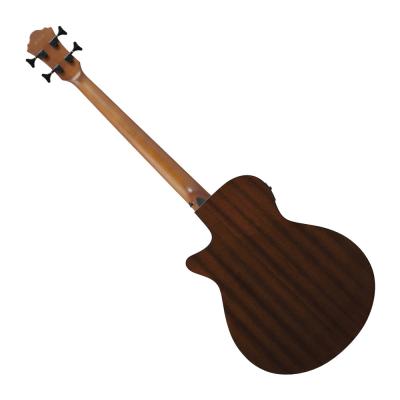 IBANEZ アイバニーズ AEGB24FE-MHS フレットレス エレクトリックアコースティックベース バック画像