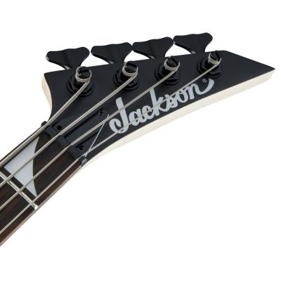 Jackson ジャクソン JS Series Concert Bass Minion JS1X Satin Silver シルバー エレキベース ヘッド画像