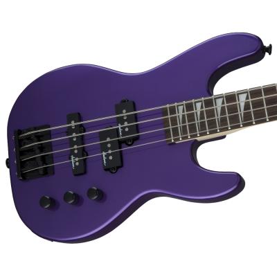 Jackson ジャクソン JS Series Concert Bass Minion JS1X Pavo Purple パープル エレキベース ボディ画像