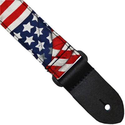 Perri’s ペリーズ FWS15-2160 1.5 STARS&STRIPES 星条旗柄 ウクレレストラップ 本体画像2