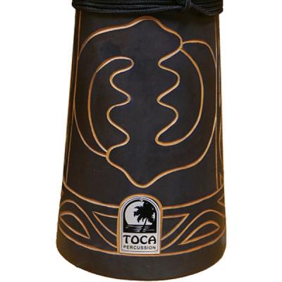 TOCA トカ ABMD-12 Black Mamba 12インチ Wood Djembe w/Bag and Djembe Hat ジャンベ バッグ付き サブ画像1