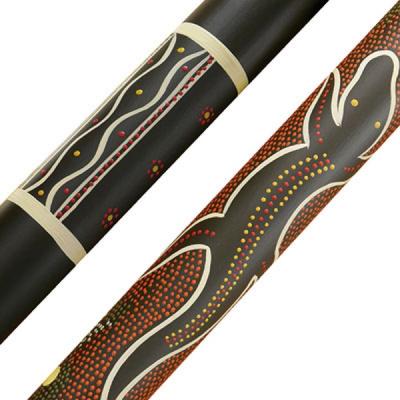TOCA トカ DIDG-DUROLG PVC Didgeridoo 51インチ Large ディジュリドゥ 柄アップ画像