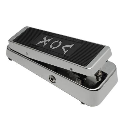 ワウペダル VOX VRM-1 LTD Real McCoy Wah Wah Pedal 限定カラー クローム仕上げ ワウ ギターエフェクター ヴォックス リアルマッコイ クライド マッコイ ボックス 全体像
